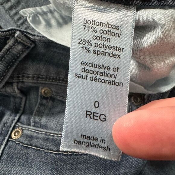 Maurice’s Women’s Jeans Size 0 Regular Cotton Blend Distressed Mid Rise Jeans - Picture 10 of 16